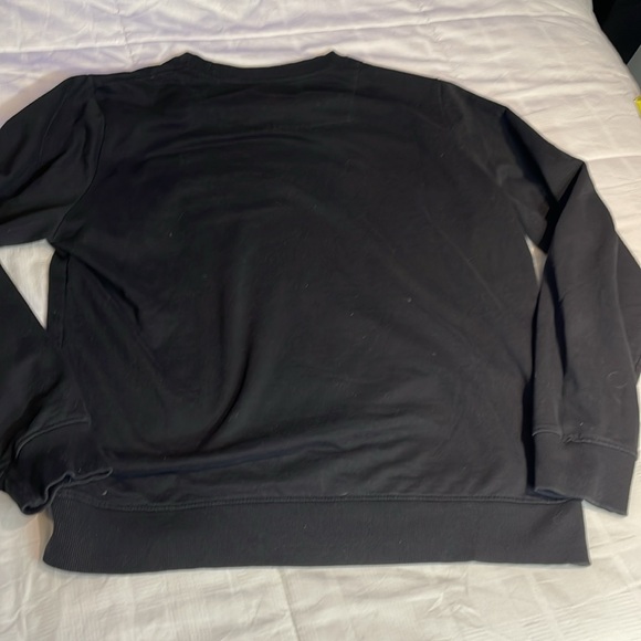 Threadbare MEN’S “Fearless” Crewneck Black Sweatshirt Size 2XL - Picture 6 of 6